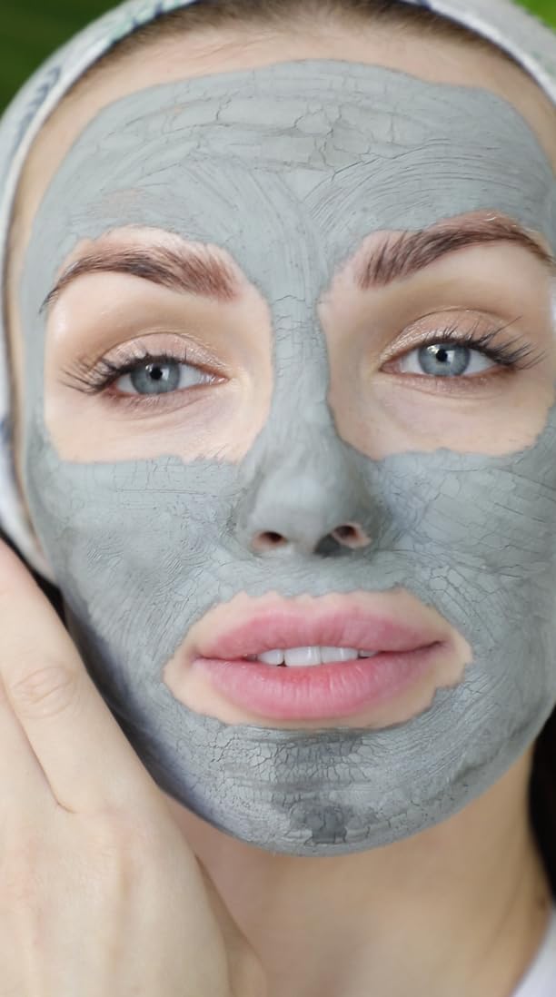 KAWAR Dead Sea Mud Mask with Aloe Vera for Face and Body - Spa Quality Pore Reducer for Acne, Blackheads & Oily Skin, Natural Vegan Skincare for Women, Men - Tightens & Exfoliate - 8.8 oz