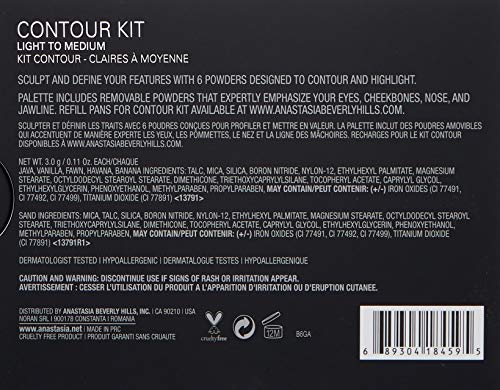 Anastasia Beverly Hills - Contour Kit for Flawless Definition | 6 Blendable Shades