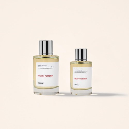 Dossier - Fruity Almond - Eau de Parfum - Inspired by C.Herrera Good Girl - Perfume Luxury - Pure Infused - Paraben-Free - Vegan - For Women - Fragrance 3.4 Fl oz (Spray 100ml)