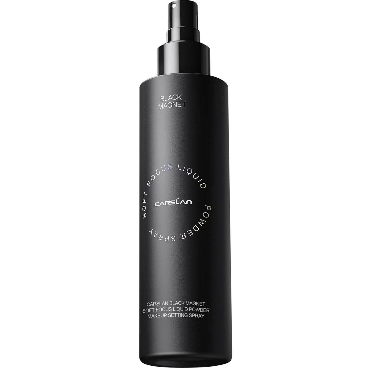 CARSLAN Black Magnet Makeup Setting Spray - 16H Long-Lasting Oil Control & Waterproof Finish | 100ml/3.4 Fl Oz