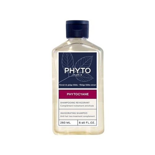 Phyto Phytocyane Invigorating Shampoo - Fortifying Densifying Treatment for Women | 8.45 fl. oz.