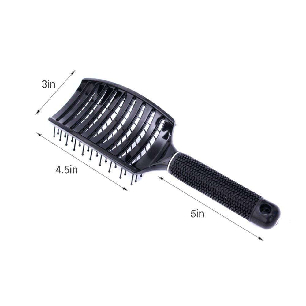 Skiennix Vent Blow Dryer Hair Brush - Fast Drying Paddle Brush for Thick, Curly Hair | Detangling & Volume Tool