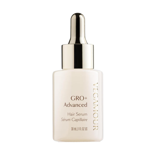 VEGAMOUR GRO+ Advanced Hair Serum - Boost Hair Density & Reduce Shedding | Fragrance-Free, Vegan, Cruelty-Free