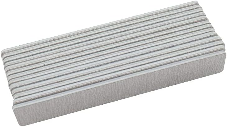 Skiennix Jumbo Nail File Set - 50 Professional Double-Sided Emery Boards for Manicure & Pedicure | 100/180 Grit