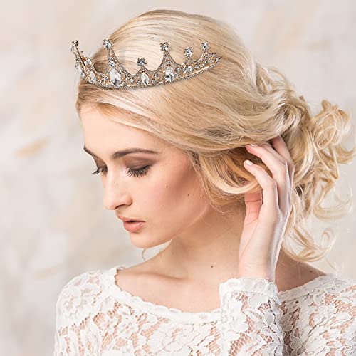 Girls Princess Tiara Halloween Birthday Queen Cosplay Gift Pageant Crown Coustume Kids Headpiece Hair Jewelry Headwear Women Prom