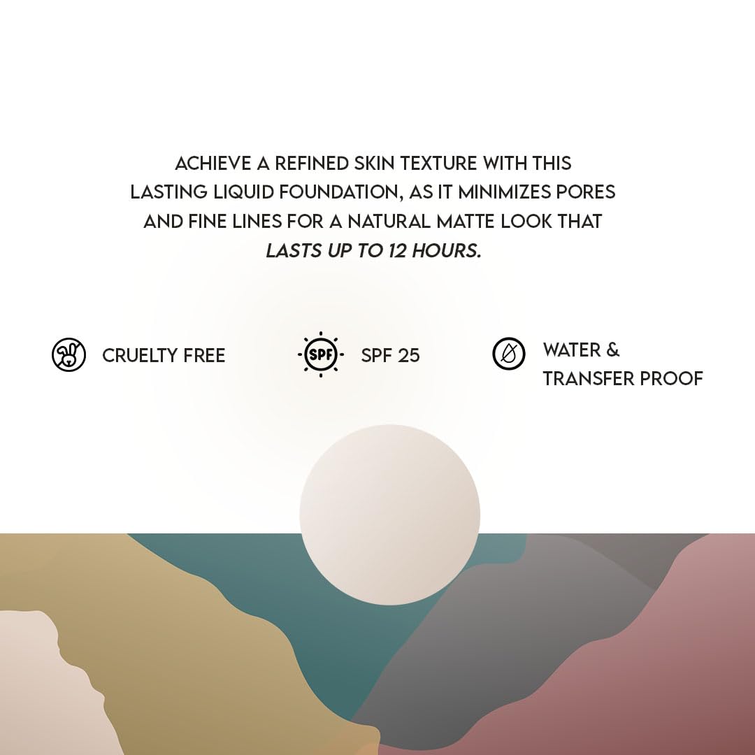 Skiennix Foundation for Men - Full-Coverage, Lightweight & Hydrating | Natural Oil Control | 4 Shades Available - Deep Espresso, 0.67oz