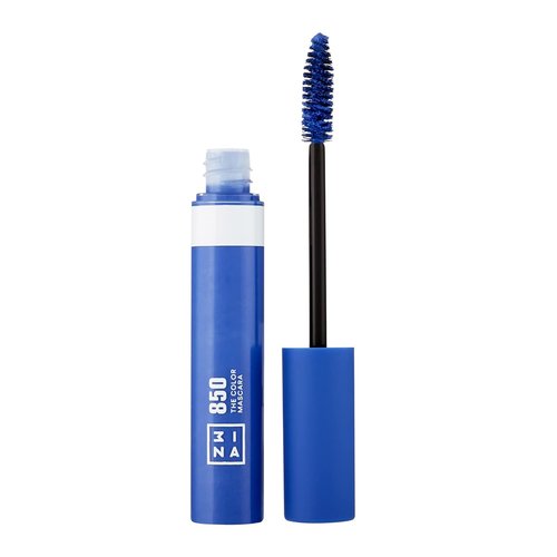 3INA The Color Mascara - Water-Resistant Voluminous Formula with Silicone Brush - Clump-Free & Pigmented - 0.47 oz