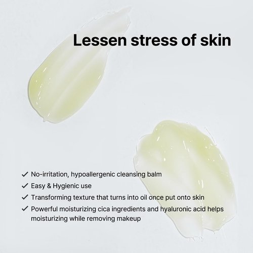 B:Lab CICA Cleansing Balm - Soft Meltaway Formula | 100ml for Gentle Skin Care