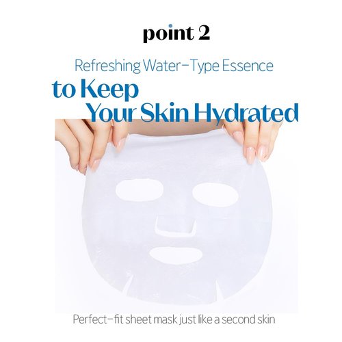 ETUDE SoonJung Sheet Mask - 100% Bamboo Moisturizing Face Mask for Sensitive Skin | 5pcs Pack