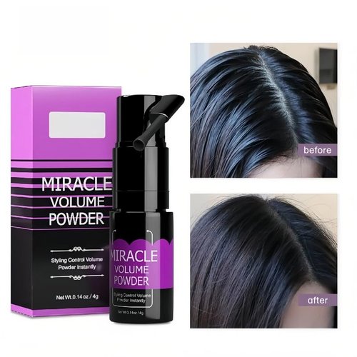 Gowwim Texture Powder - 360° Rotating Nozzle Design for Instant Volume & Oil Control | Non-Greasy 4g