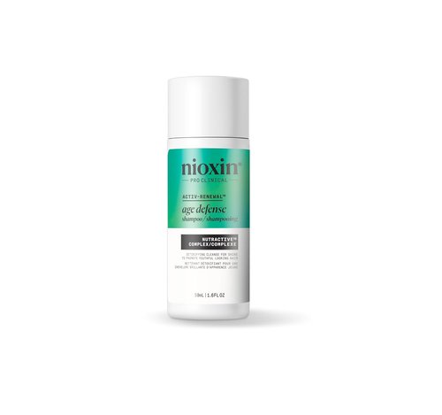 Nioxin Age Defense Shampoo - Detox Scalp Cleanser with Niacinamide | Paraben & Sulfate-Free | Daily Use