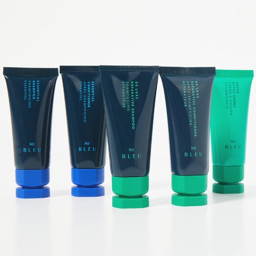 R+Co BLEU De Luxe Reparative Shampoo Mini | Hydrates + Strengthens + Adds Shine | Vegan, Sustainable + Cruelty-Free | 1 Oz