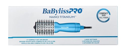 BaBylissPRO® Nano Titanium™ COMPACT TOOLS deliver full power in a compact size - deep waver, hair dryer, hot air brush, paddle brush, wand