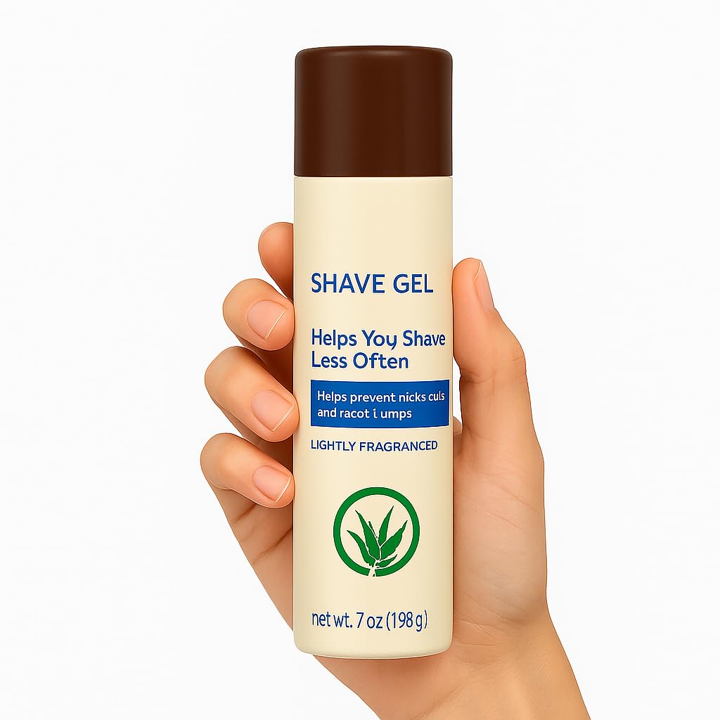 Skiennix Shaving Gel - Aloe Infused for Men & Women | Lightly Scented, 7 oz