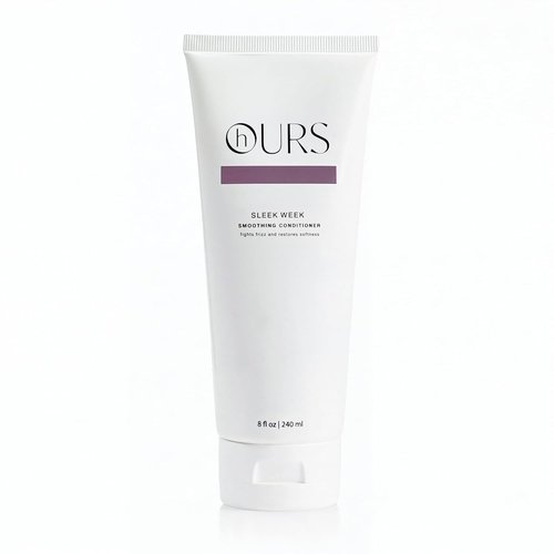 hOURS Sleek Week Smoothing Conditioner - Coconut Oil & Pea Protein for Frizzy Hair - 8 oz