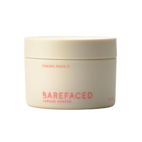 Barefaced Toning Pads II - Exfoliating Face Pads with 5% Glycolic & Salicylic Acid | 60 Count for Brightening & Cleansing Skin