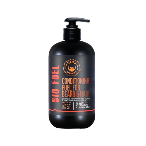 GIBS Grooming Biofuel Conditioning Fuel - Nourishing Beard & Hair Oil, 12 Fl Oz