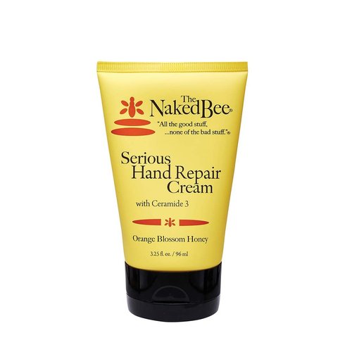 Naked Bee Orange Blossom Honey Hand Cream - Intensive Nourishing Formula for Soft, Smooth Hands | 3.25 oz