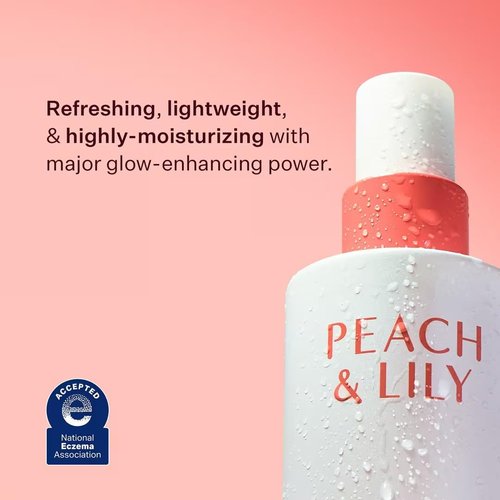 Peach & Lily - Glass Skin Veil Mist - Hydrating Facial Mist with Cucumber Water & Lotus - 3.38 oz