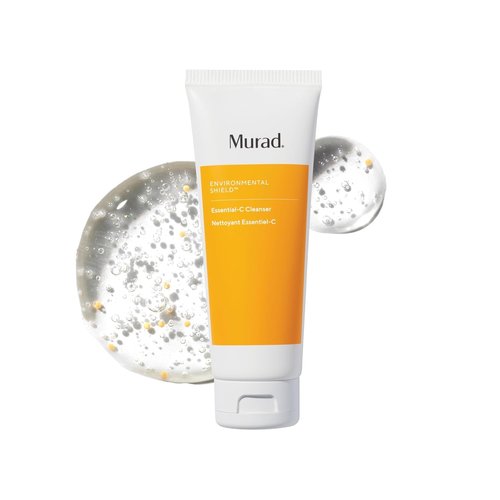 Murad Essential-C Facial Cleanser - Foaming Gel Face Wash with Vitamin C & Antioxidants for Radiant Skin