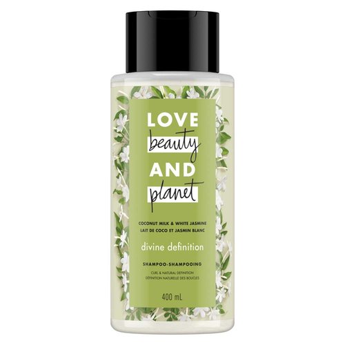 Love Beauty Planet Divine Definition Shampoo - Coconut Milk & White Jasmine, 13.5 Fl Oz