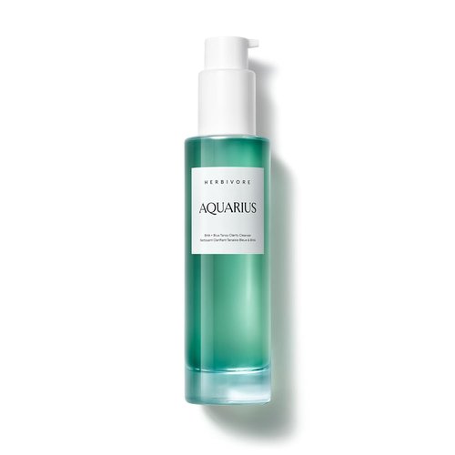 HERBIVORE Aquarius BHA Cleanser - Deep Cleansing & Gentle Exfoliation for Oily-Combination Skin | 3.3 oz, Vegan & Cruelty-Free