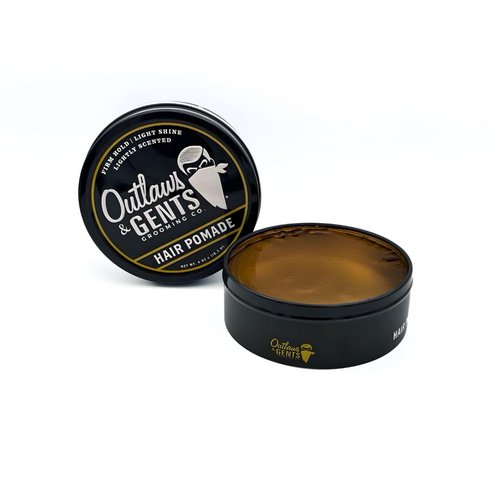 Outlaws & Gents Grooming Co. Hair Pomade - Firm Hold Styling Pomade for Men | Classic & Modern Hairstyles