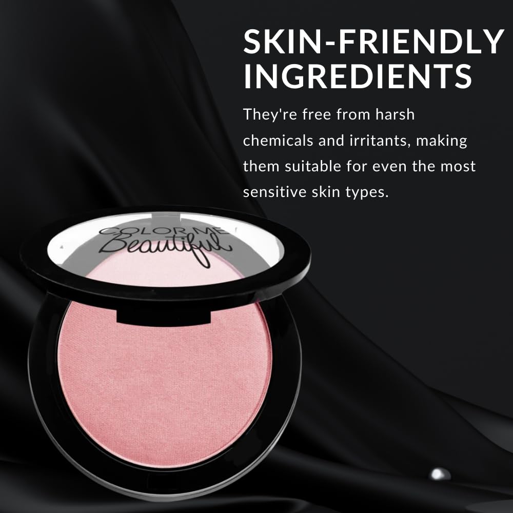 Color Me Beautiful Color Pro Blush - Pressed Powder Blush with Buildable Coverage | Complexion Enhancer