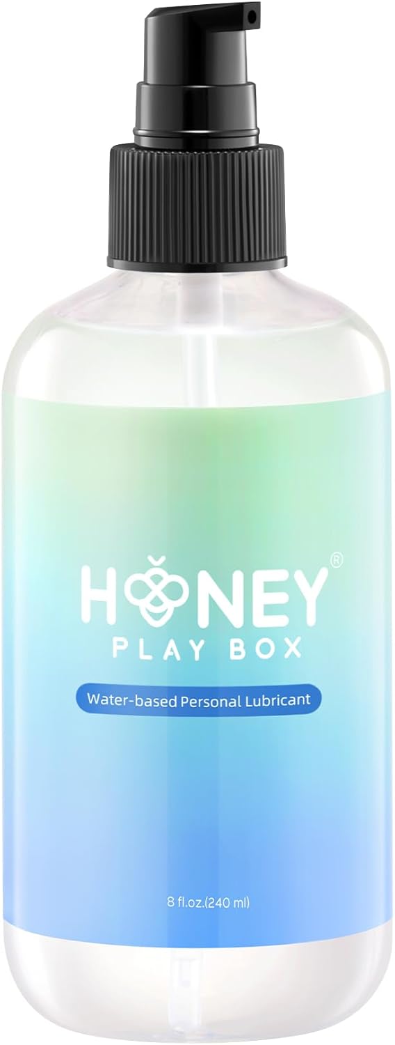 Water Based Lube by [Brand Name] - Flavorless, Non-Sticky Personal Lubricant | 8 Fl Oz for Men, Women & Couples