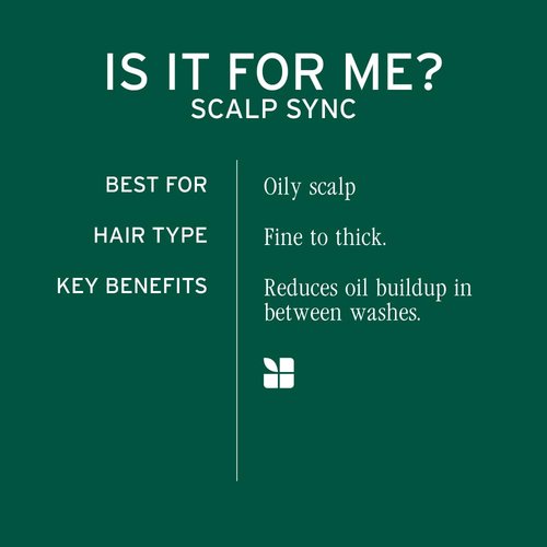 Biolage Scalp Sync Hair Serum - Oil Balancing Leave-In Treatment with Fermented Tea Blend, 1.6 Fl Oz