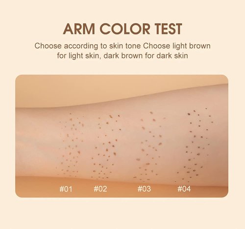 AKARY Freckle Pen - Professional Waterproof Face Concealer for Lifelike Makeup | #01 Light Brown