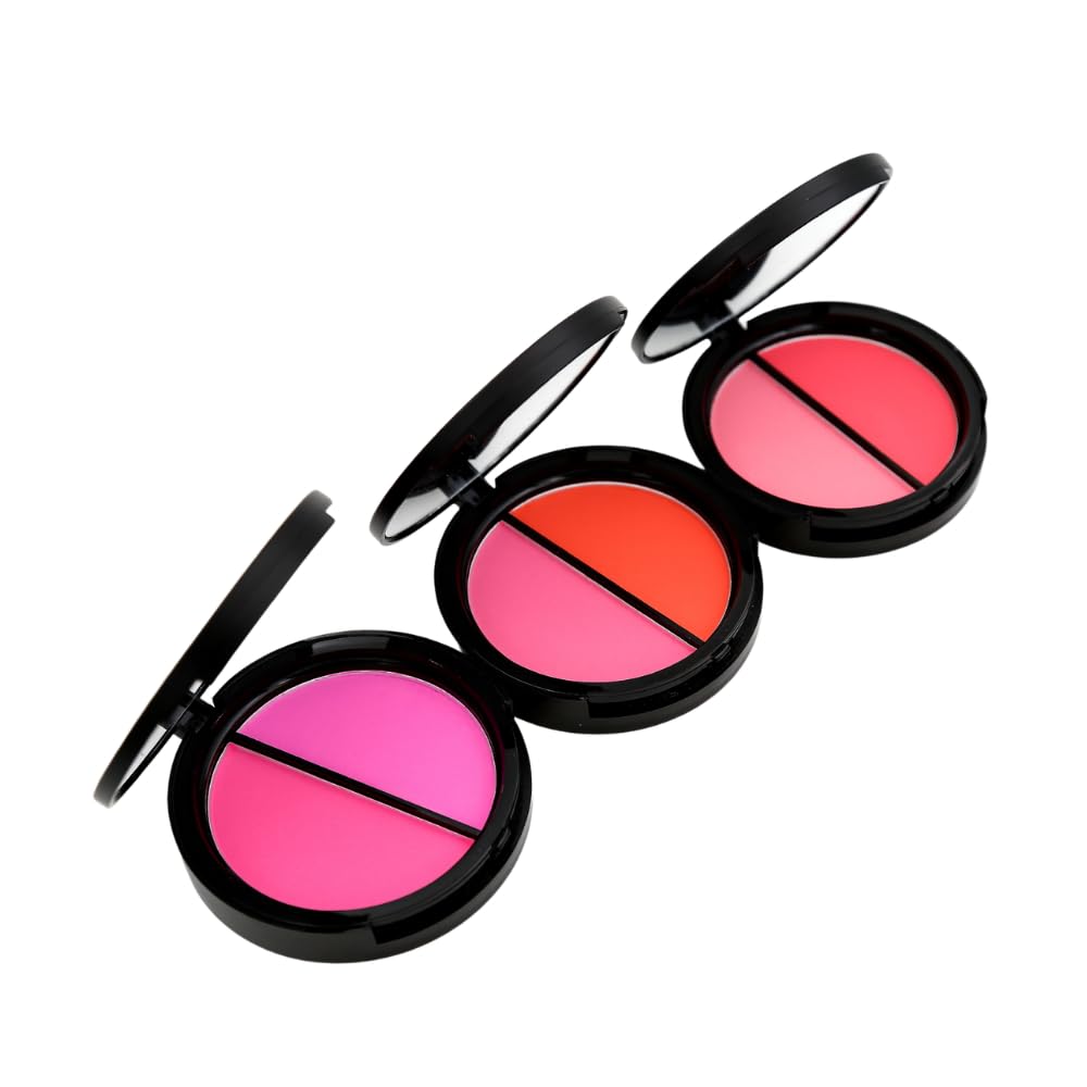 Skiennix Blusher - Vibrant 2 Color Palette for Flawless Cheeks | Perfect for All Skin Tones