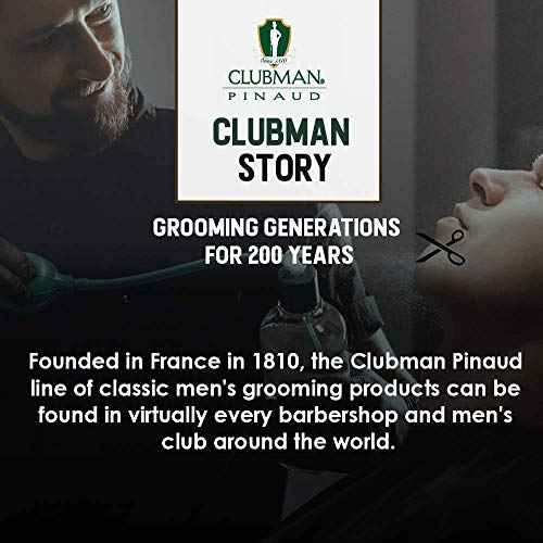 Clubman Pinaud Finest Powder, Classic White Powder for Men, Protection Against Sweat and Body Odor, 9 oz x 3 Packs