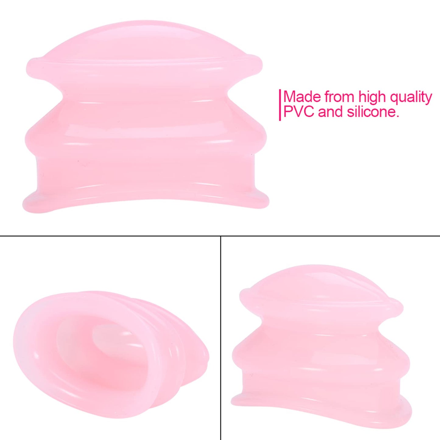 Transparent Silicone Lip Enhancement Beauty Device, Women Lip Plumper, Mouth Beauty Tool, Women Silicone Lip Plumper Enhancer Lip Suction Device Lip PlumpersLips