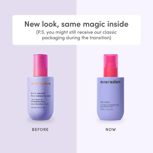 Evereden Kids Detangler Spray - 4-in-1 Leave-In Hair Spray | Moisturizes, Detangles & Fights Frizz | Clean & Vegan Formula for All Hair Types