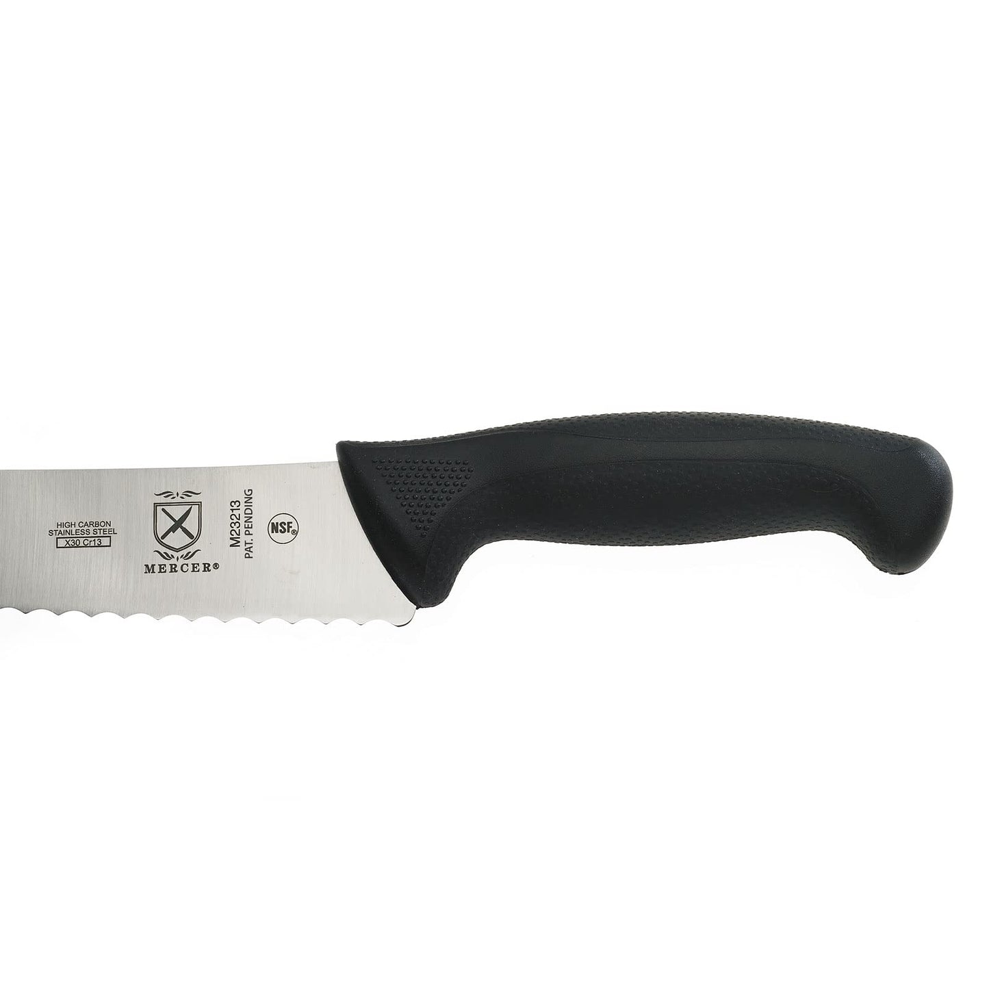 Mercer Culinary M18134BK Bread Knife, 6-Inch, Millennia Black