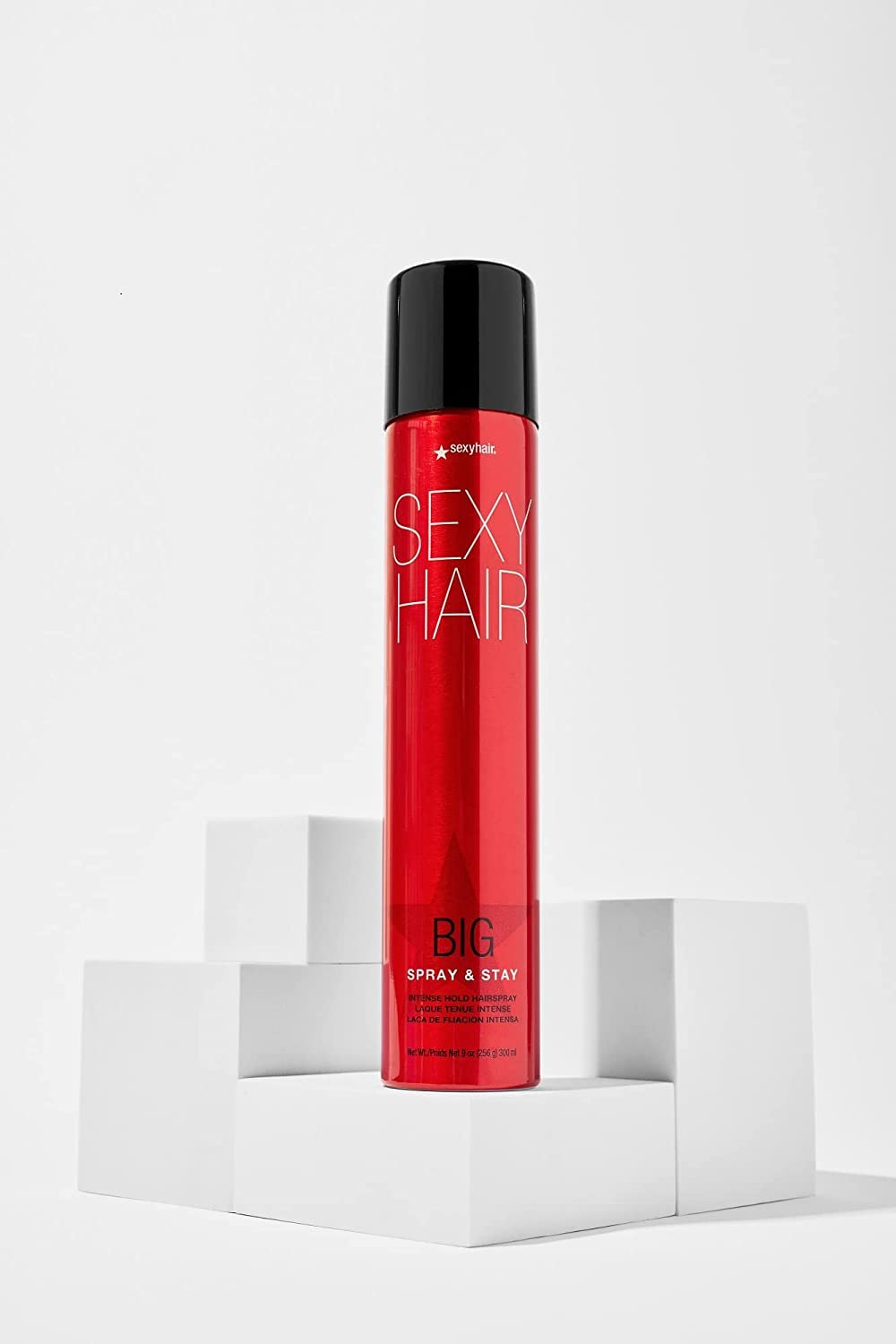 SexyHair Big Spray & Stay Hairspray - Extreme Hold & Shine | 72-Hour Humidity Resistance | All Hair Types