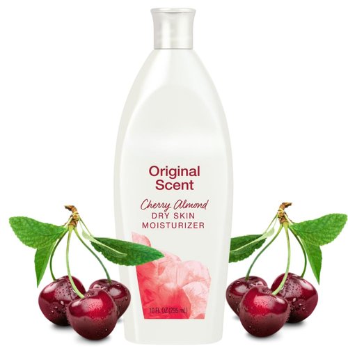 Moisturizing Body Lotion with Light Almond Inspired Scent for Dry Skin Care, Smooth Texture Daily Use Body Cream, 10 Ounce