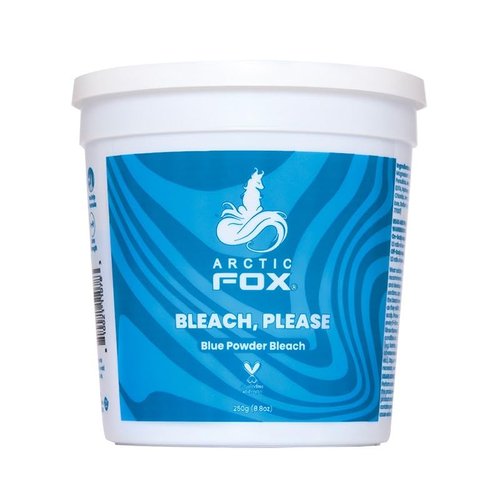 Arctic Fox Blue Powder Hair Bleach - Anti-Brass, Vegan, Cruelty-Free, Dust-Free - 8.8 oz