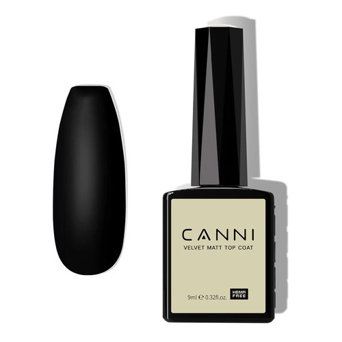 CANNI Matte Top Gel Nail Polish - 9ML Long-Lasting Soak Off UV LED Gel for Stunning DIY Nail Art