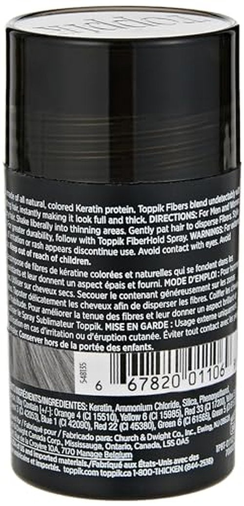 Toppik Hair Building Fibers, Auburn, 12g Fill In Fine or Thinning Hair, Instantly Thicker, Fuller Looking, 9 Shades for Men & Women, Keratin Protein Formula