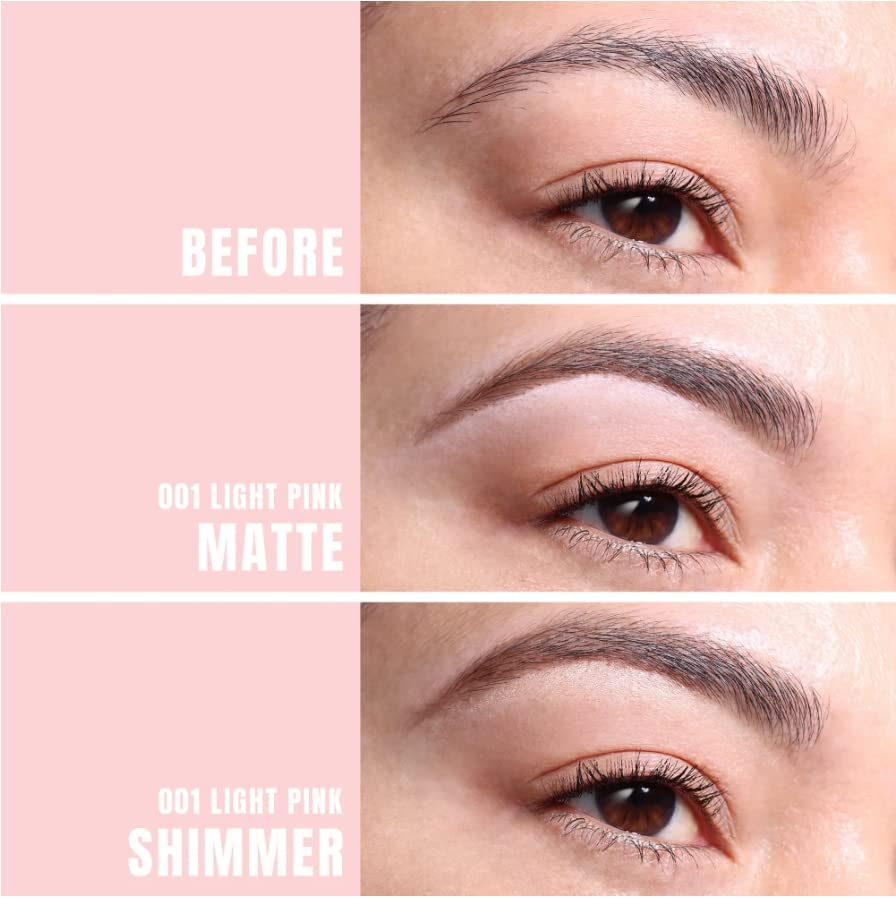 Skiennix Dual Brow Highlighter Pencil - Medium Sand Shade for Perfectly Defined Brows