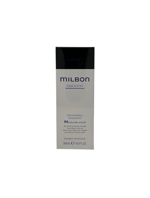 Milbon Smooth Smoothing Shampoo - Ideal for Medium Hair | 16.9 oz Bottle