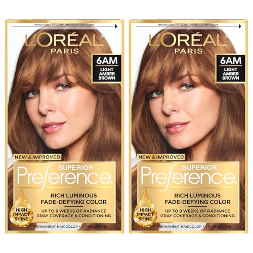 L'Oréal Paris Superior Preference Fade-Defying + Shine Permanent Hair Color, LB01 Extra Light Ash Blonde, Hair Dye Kit (Pack of 1)