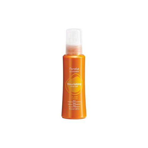 Fanola Wonder Anti-Frizz Hair Serum - Nourishing Treatment for Silky Shine & Frizz Control - Vegan Formula (100 ml)