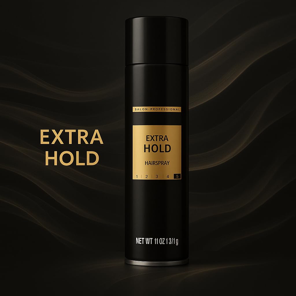 Skiennix Extra Hold Hair Spray - Long-Lasting Control & Frizz Management | Fast-Dry Formula, 11 oz