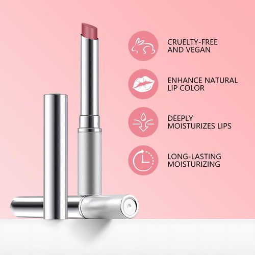 FeiCuiYun Pink Honey Tinted Lip Balm - Sheer Hydrating Lip Gloss & Moisturizing Color for All Skin Tones