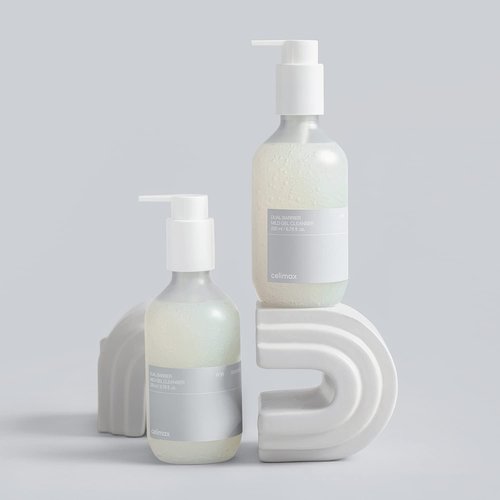 celimax Dual Barrier Mild Gel Cleanser | with Ceramide, Facial Cleansing, Hydrating, Moisturizing, Soothing, Calming Face Wash, 200ml