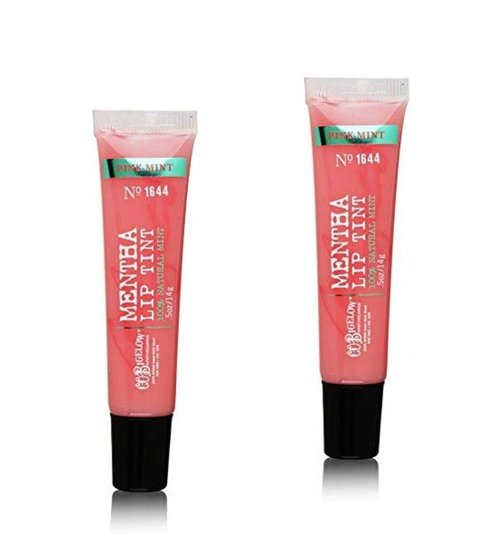 C. O. Bigelow Mentha Lip Tint - Pink Mint Flavor - Hydrating Formula No. 1644 - 2 Pack