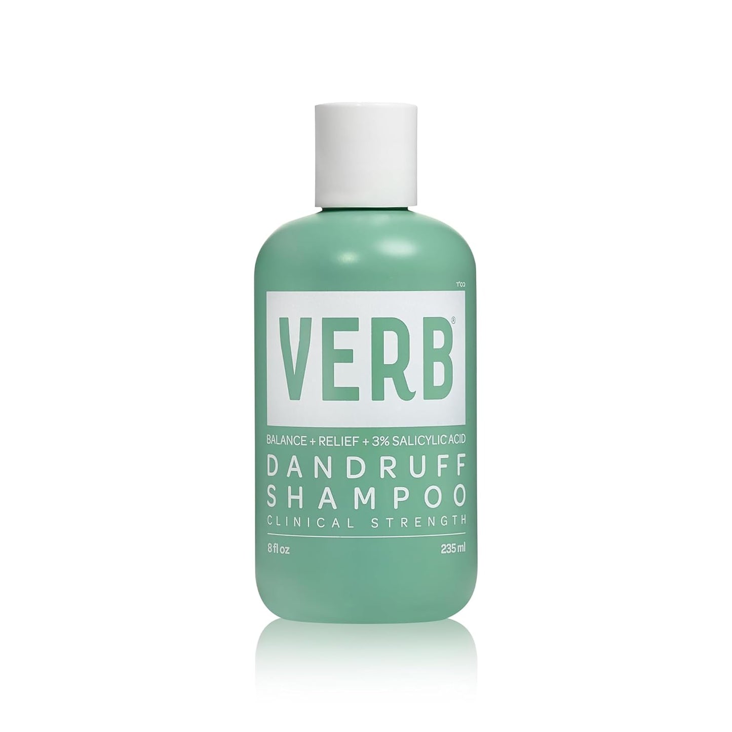 VERB® Dandruff Shampoo - Clinical Strength Relief with 3% Salicylic Acid for Gentle Cleansing
